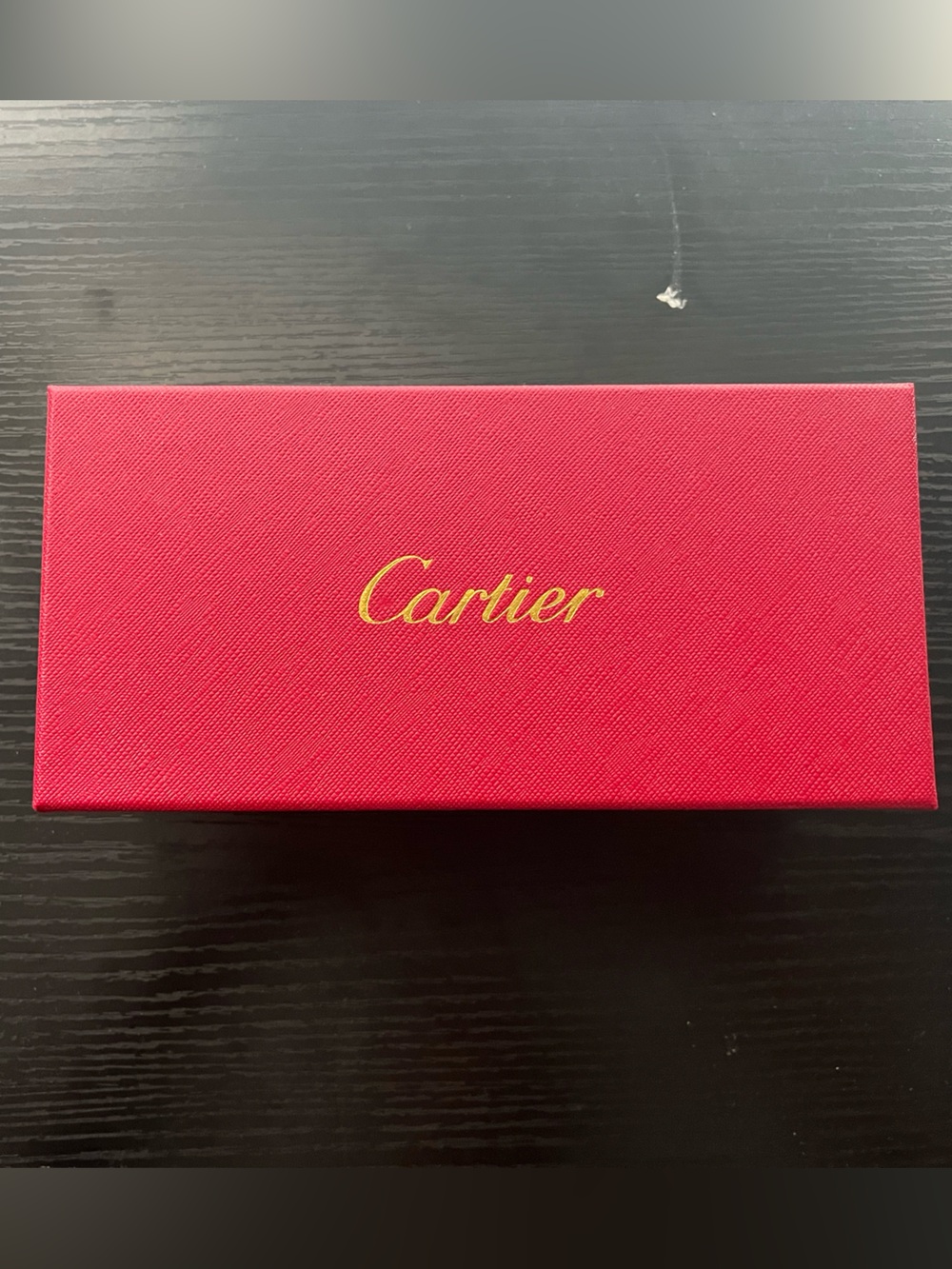 Cartier Red and Gold Sunglasses